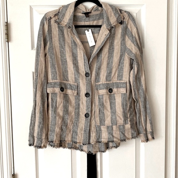 Anthropologie Current Air Joanna Blazer - Picture 6 of 9